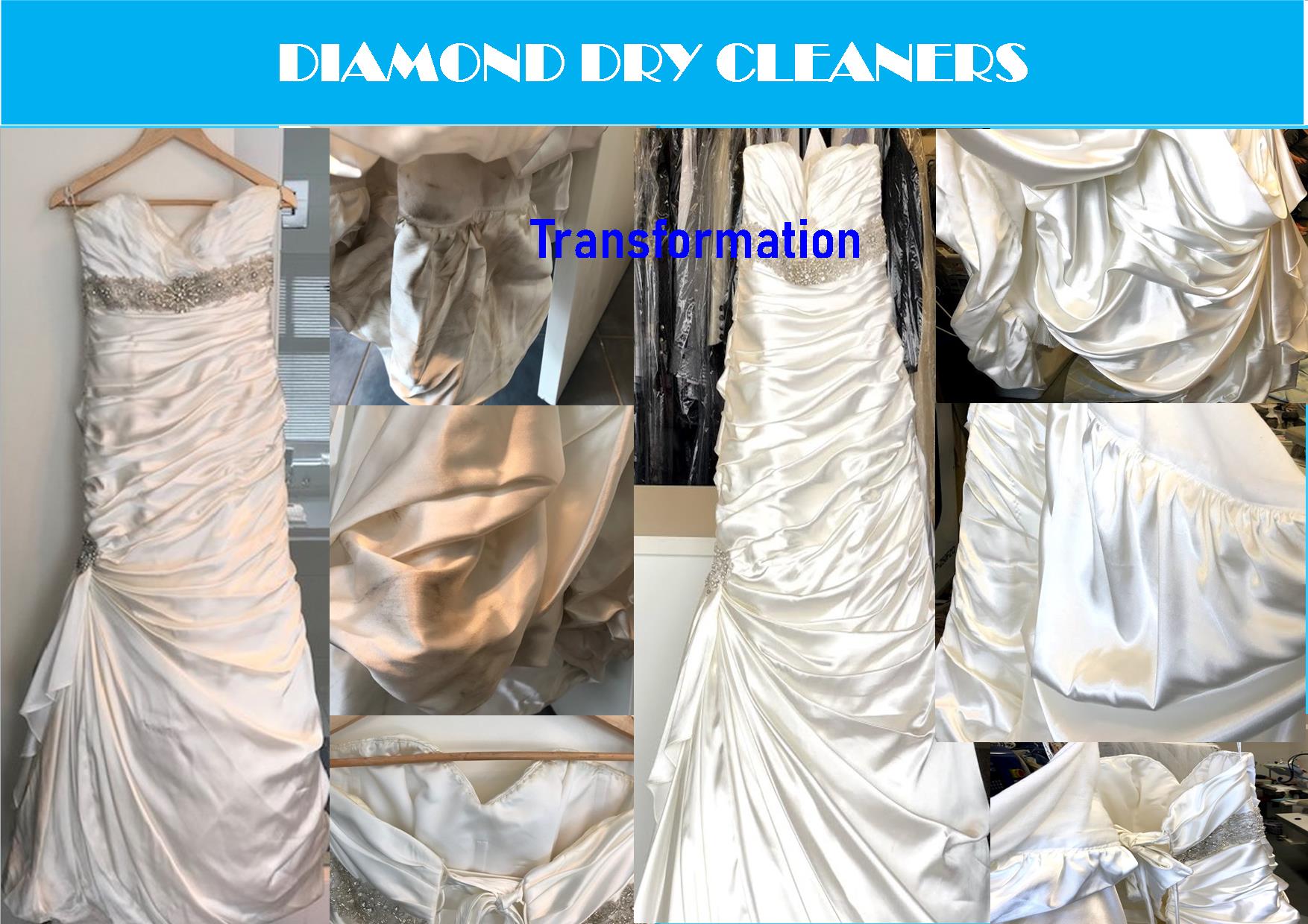 bridal gown dry cleaning