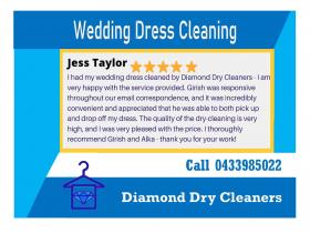 wedding dress cleaners